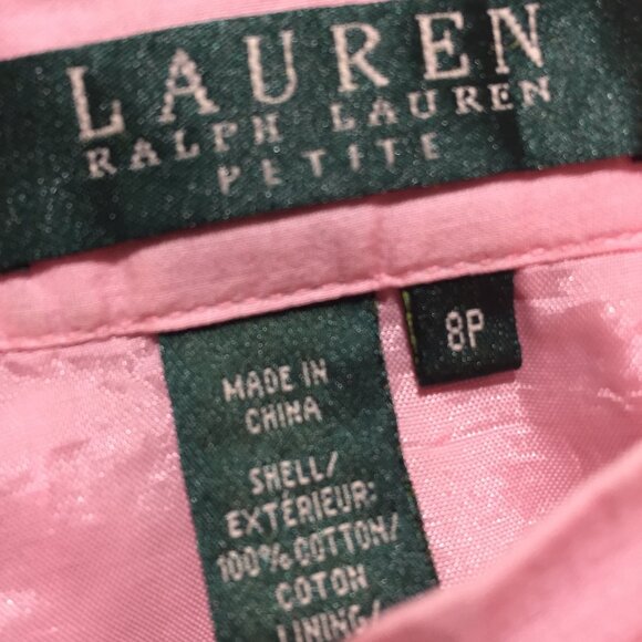 LAUREN RALPH LAUREN PATCHWORK SWING SKIRTS SIZE 8P/8 - Picture 10 of 10